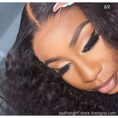 Wigs Vendor Wholesale Cheap Natural Human hair Curly 13X4 13X6 Lace Front Womens Wigs 100% full lace human hair wig